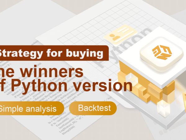 Strategy for buying the winners of Python version