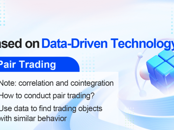 Pair trading based on data-driven technology